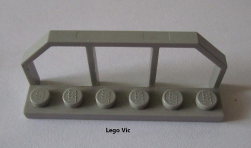Lego 6583 plate 1x6 - 1x6, fence
