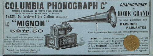 Paris columbia phonograph co - paris,