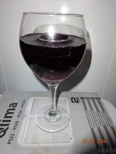 " PARTYLITE  PORTE  BOUGIE  VERRE  A   FRAGRANCES "  CEP DE  VIGNE  VINO ROSSO