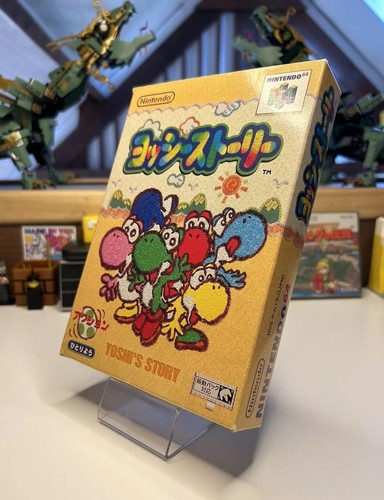 Yoshi story in box - yoshi’s, 64