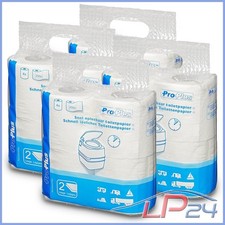 PAPIER TOILETTE CHIMIQUE AUTO-DISSOLVANT 2 PLIS CAMPING CARAVAN 16 ROULEAUX