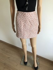 Jupe courte rose nude et blanche Karl Marc John taille M jamais portée 