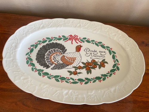 Grand plat dinde - au, marron