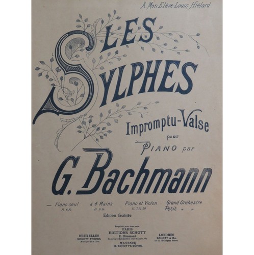 Bachmann georges les sylphes - bachmann,