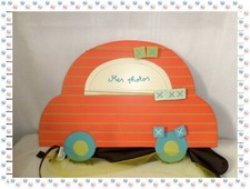 Pêle Mêle Voiture Orange