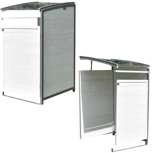 Habillage poubelle jardin - habillage, de