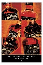 Jack Daniel's - Not Subject To Change - AFFICHE / POSTER - 61x91,5cm