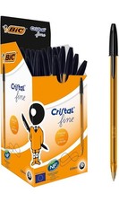 Lot De 50 Stylo Bics Noir