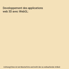 Developpement des applications web 3D avec WebGL, Patrice Rey