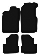 Tapis de sol en velours noir pour Saab 900 II année 1994-1995 set 4 pièces
