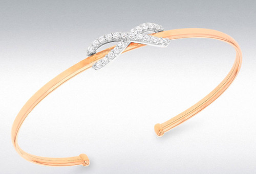 Bracelet torque rose - bracelet, en