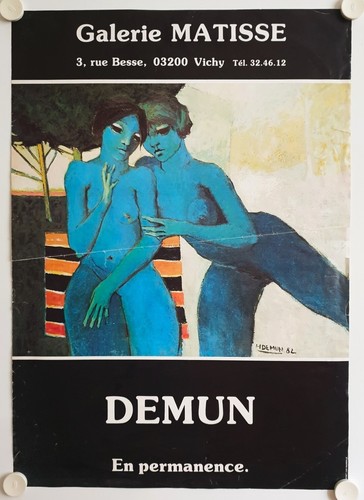 Affiche demun exposition - demun,