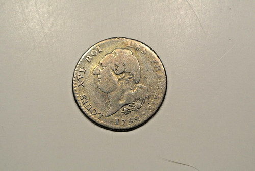 Louis xvi sols - 15, type