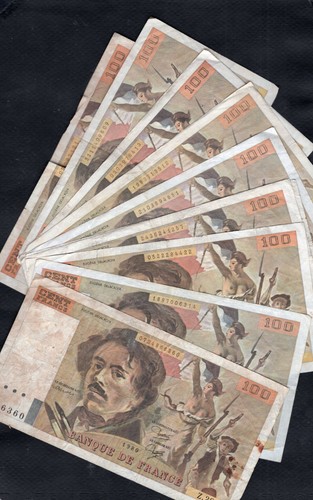 France lot billets de - lot, 10