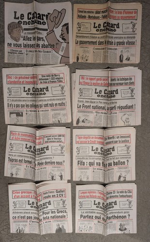 Lot canard enchainé - lot,