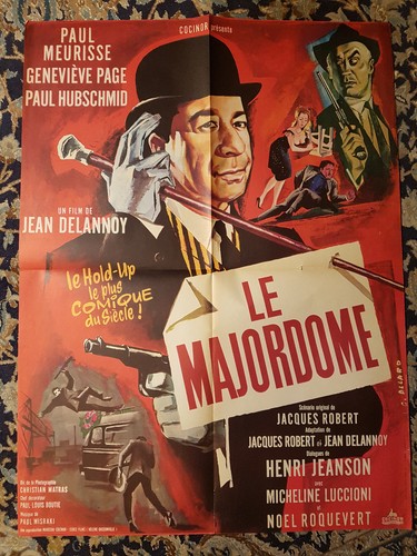 Affiche 1965 majordome - le,