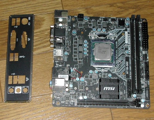 Carte mère msi h110i - carte, h110i-s02