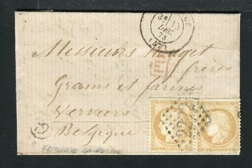 Rare lettre ferrières - lettre, la