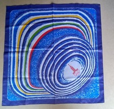 FOULARD DES JEUX OLYMPIQUES DE MOSCOU   1980  FOULARD 70 X 70 CM VOIR PHOTO