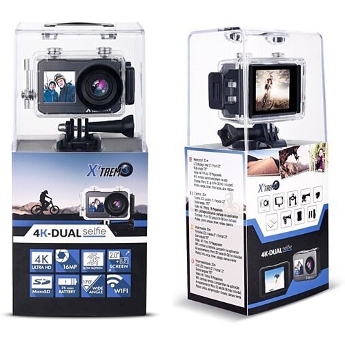 Xtrem dualselfie caméra - xtrem, 4k-dualselfie