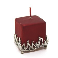 Chandelier en Argent Massif