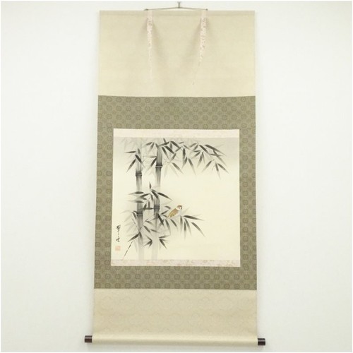 Tableau japonais sur soie - , en
