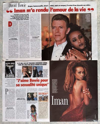 Iman bowie sexy shooting - iman,