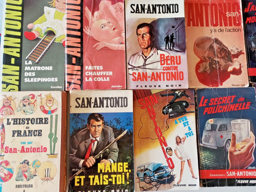 Lot livres commissaire - ,