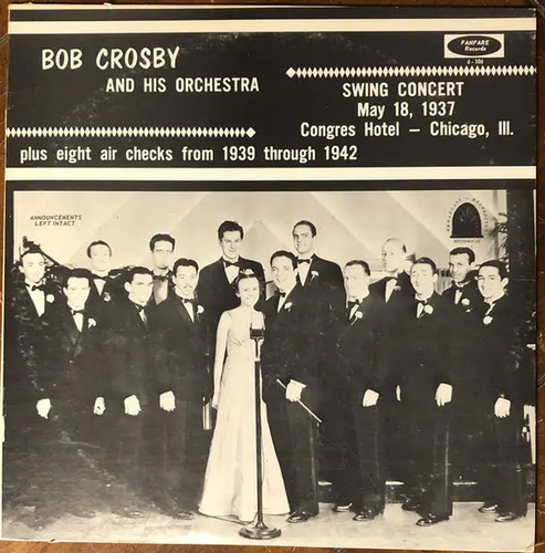 Bob crosby and his orchestra - crosby,