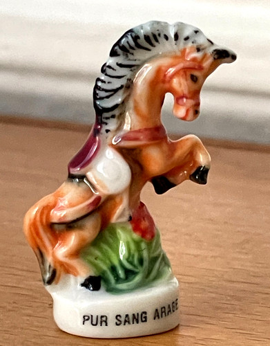Fève cheval pur sang - cheval,
