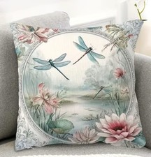 Housse de coussin LIBELLULES