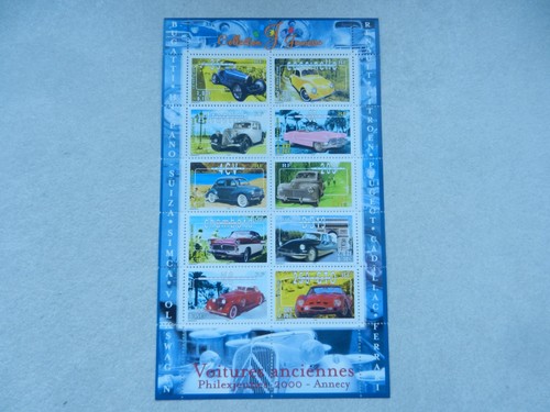 Planche timbres neufs - de, 10
