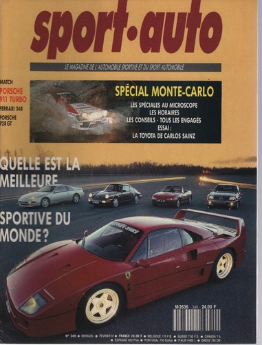 Sport auto 349 porsche - sport,