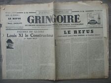 journal Gringoire 29 octobre 1943 collaboration Auguste Bailly Henry Bordeaux 