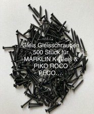 Vis de voie 500 pièces pour voie K Märklin et PIKO ROCO PECO
