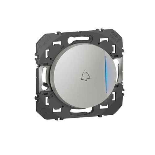Poussoir simple avec - , voyant