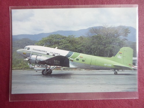 Carte postale aviation airline - carte,