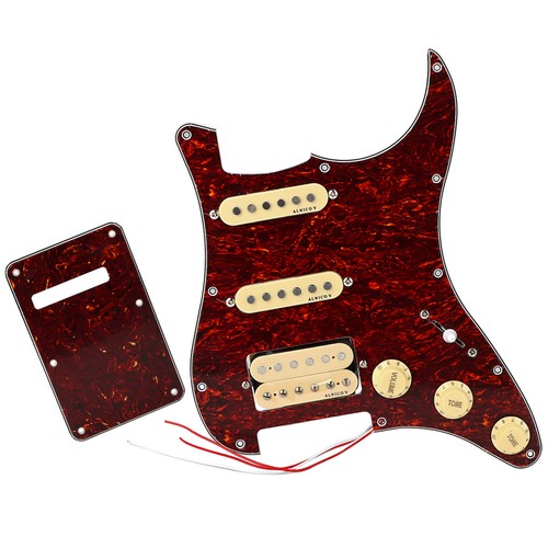 Alnico prewired pickguard - prewired,