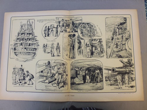 Marine gravure navale sous - marine:gravure, navale:sous