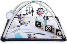 Black & White Tapis d'éveil Tapis de Jeu Musical Bébé 2-en-1 0 Mois+ Tapis de...