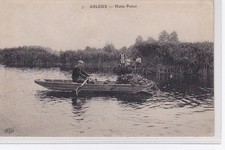 ARLEUX : la hutte POTIEZ (chasse) - état (un coin plié)