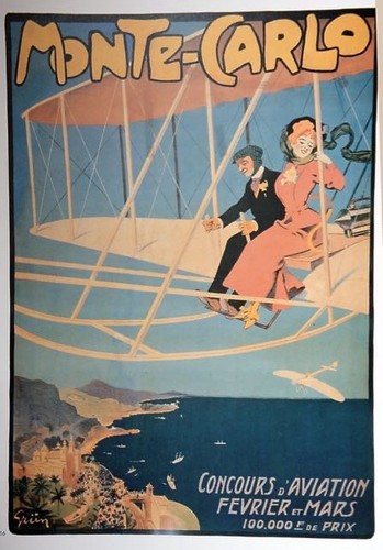 Affiche poster monte carlo - affiche, poster.
