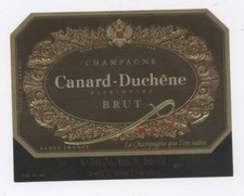 ÉTIQUETTE CHAMPAGNE CANARD