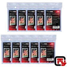 1000 Protège Cartes (10 Paquets de 100) - Soft Card Penny Sleeves Ultra PRO