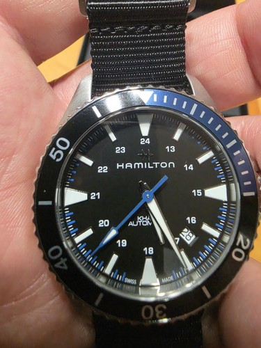 Hamilton khaki navy - hamilton, scuba