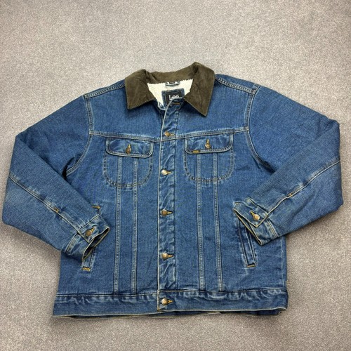 Veste jean lee adulte bleu - jean,