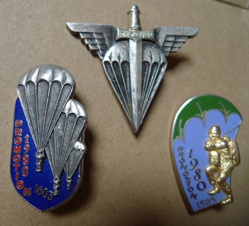 Lot insignes ecole troupes - lot,