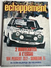 ECHAPPEMENT N°126 04/1979 104 ZS2 SUNBEAM  1600Ti BMW TURBO ALPINA ABARTH