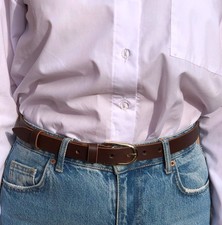 Ceinture femme large cuir de