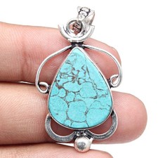 Collier pierre de lune pierre précieuse cadeau fait main pour ses bijoux 2,25"